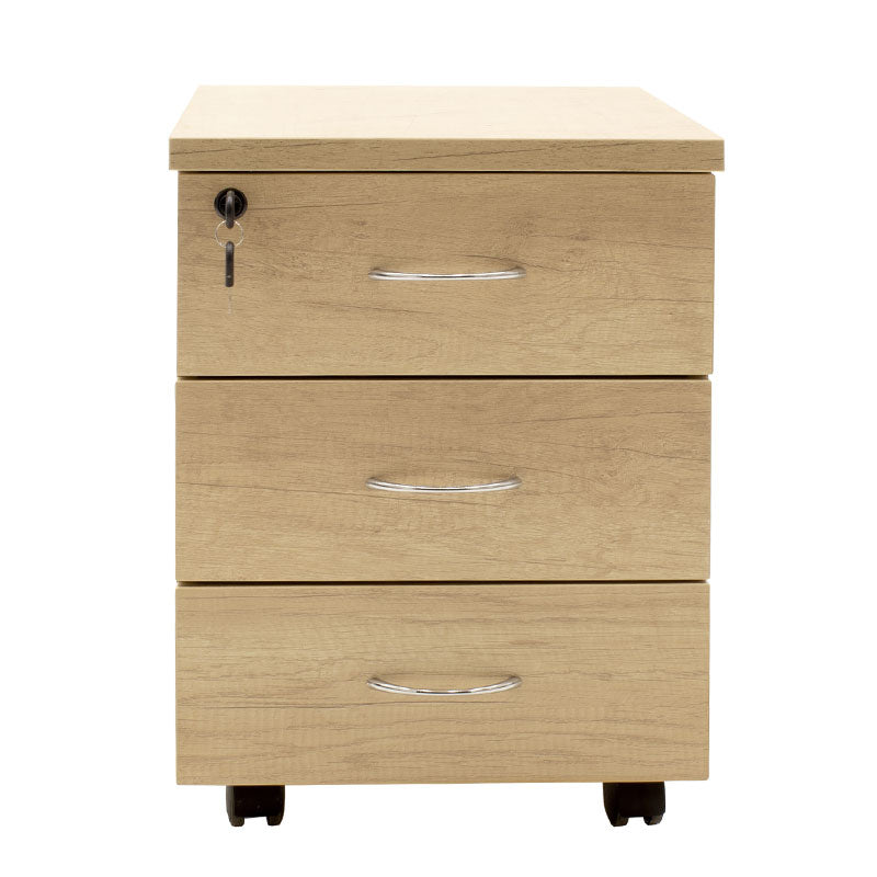 Mobile drawer Amazon pakoworld sonoma 39x47x52,5cm