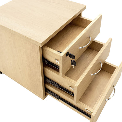 Mobile drawer Amazon pakoworld sonoma 39x47x52,5cm