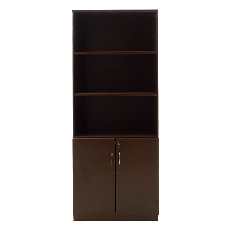 Bookcase Amazon pakoworld walnut 80x40x200cm