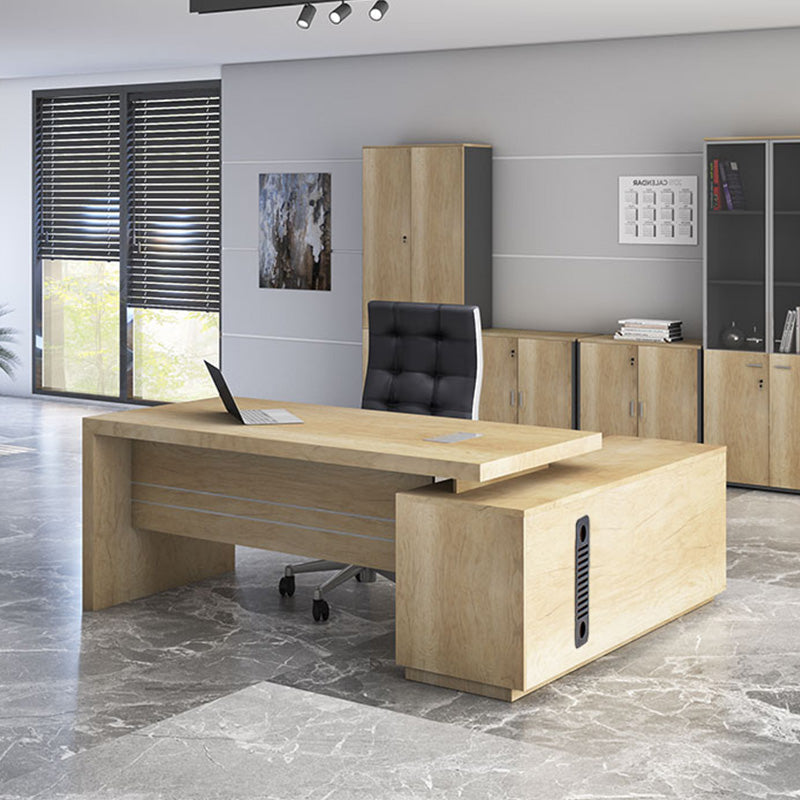 Commerical L shaped corner desk Minimal pakoworld 200x170x75cm