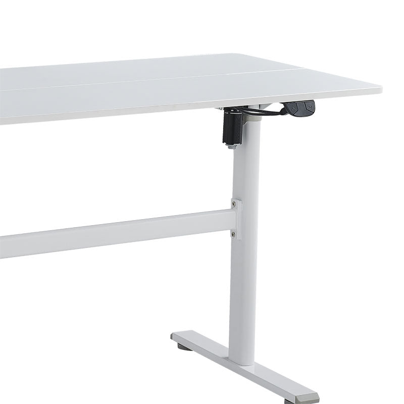 Height adjustable work desk Karla pakoworld white 120x60x72/115cm