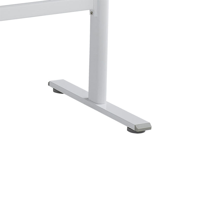 Height adjustable work desk Karla white 120x60x72/115cm