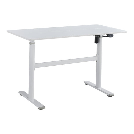 Height adjustable work desk Karla pakoworld white 120x60x72/115cm