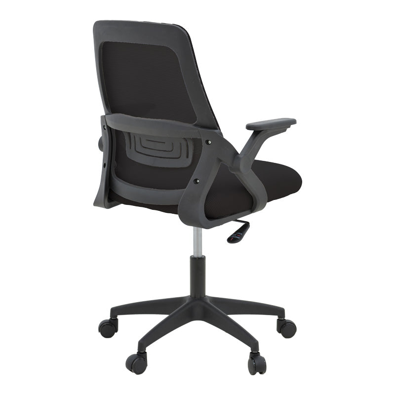Office chair Reji fabric mesh black 58x60x89-99cm