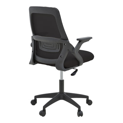 Office chair Reji fabric mesh black 58x60x89-99cm