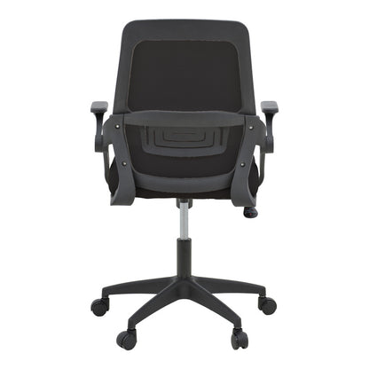 Office chair Reji fabric mesh black 58x60x89-99cm