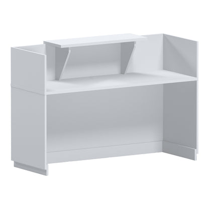Reception Lotus in white color 180x70x110cm