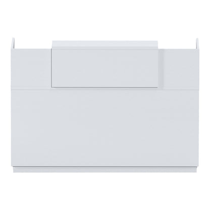 Reception Lotus in white color 180x70x110cm