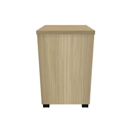 Professional chest of 3 drawers Lotus pakoworld in natural-anthracite color 40x44x61cm