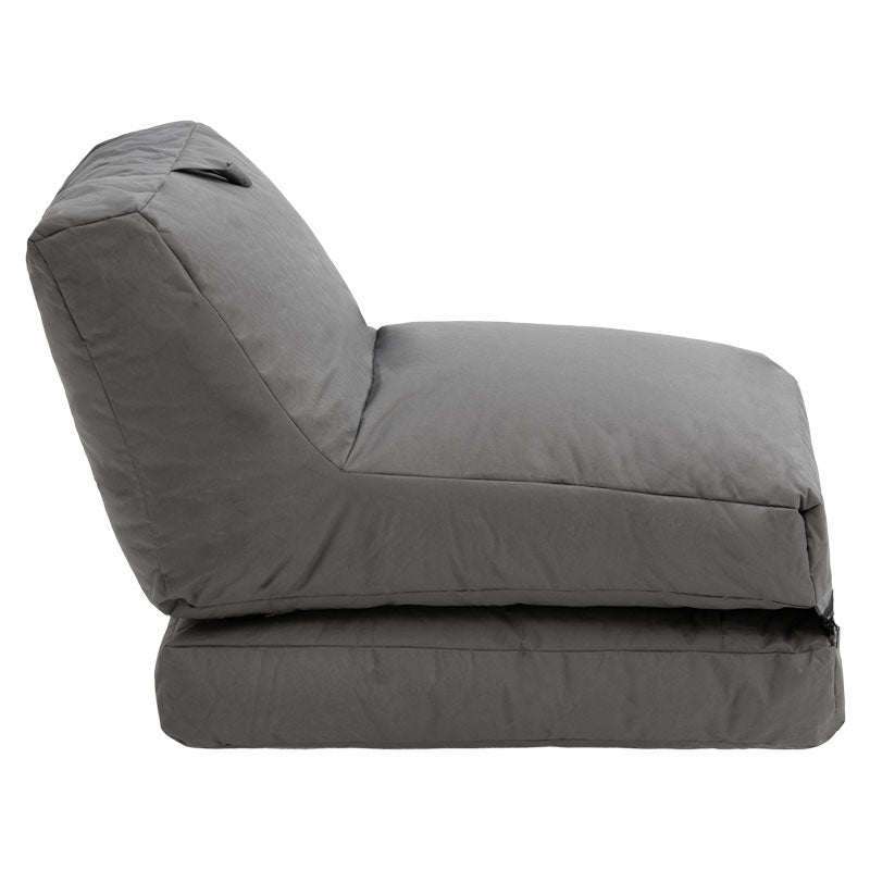 Bean bag armchair-bed Dreamy pakoworld waterproof gray