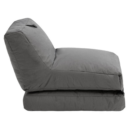 Bean bag armchair-bed Dreamy pakoworld waterproof gray