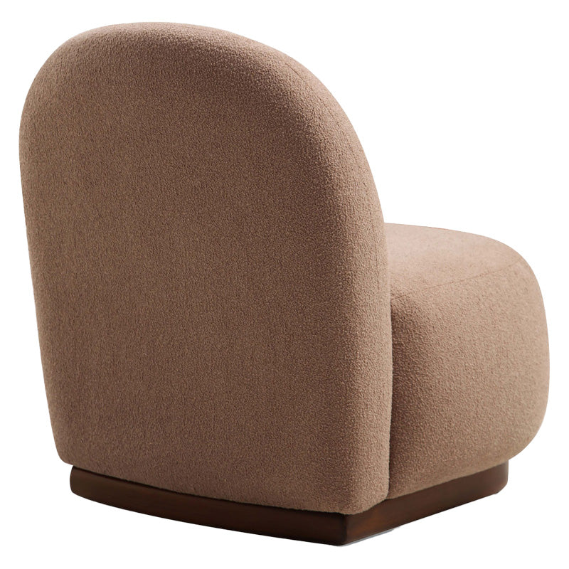 Armchair PWF-0564 pakoworld fabric mocha 74x85x75cm