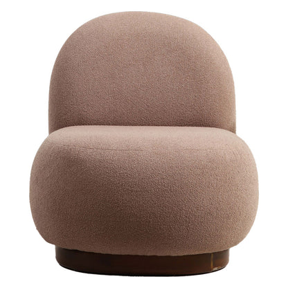 Armchair PWF-0564 pakoworld fabric mocha 74x85x75cm