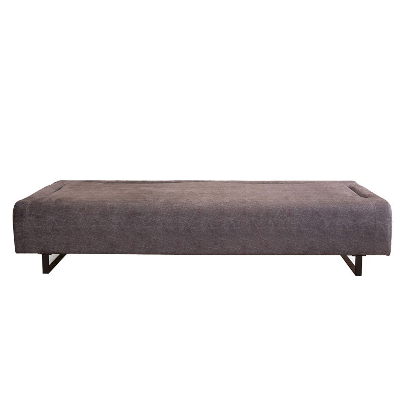 Sofa bed PWF-0595 pakoworld 3 seater fabric anthracite 220x90x80cm