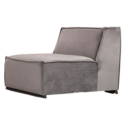 3 seater sofa PWF-0594 pakoworld fabric grey 300x100x76cm