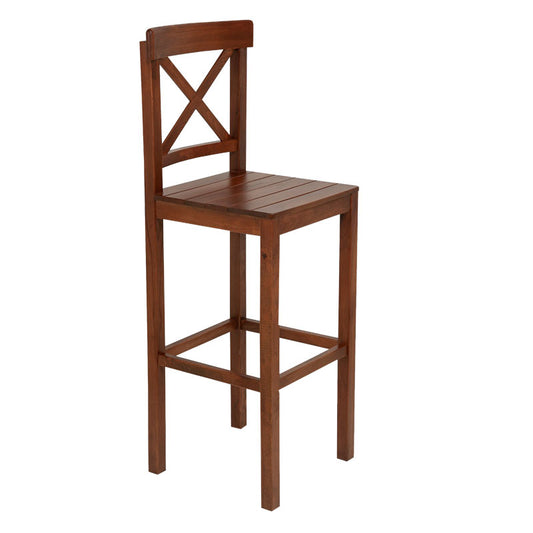 Bar stool PWF-0607 pakoworld walnut