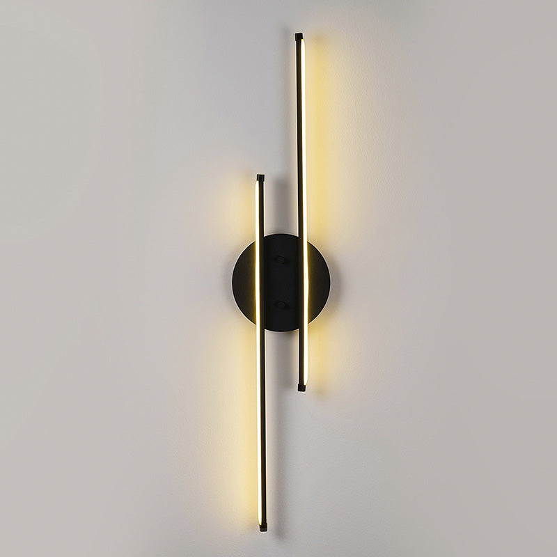 Wall light Expedition pakoworld LED 16W black 17x5x86cm