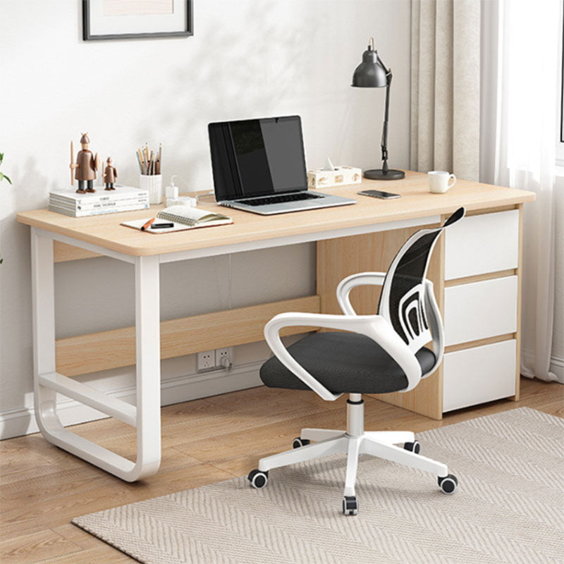 Salto desk with drawer MDF natural 120x48x74cm