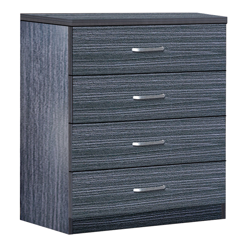 Chest of 4 drawers Killian pakoworld zebrano 80x40x80cm