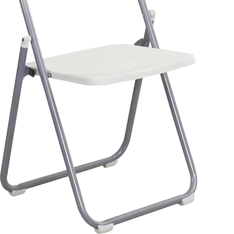 Foldable chair Daxton pakoworld PP white-silver 49x46.5x73.5cm