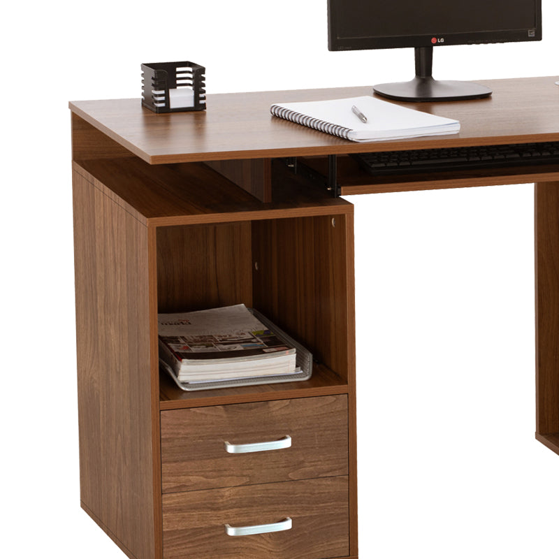 Computer desk Liberion walnut 120x55x76cm