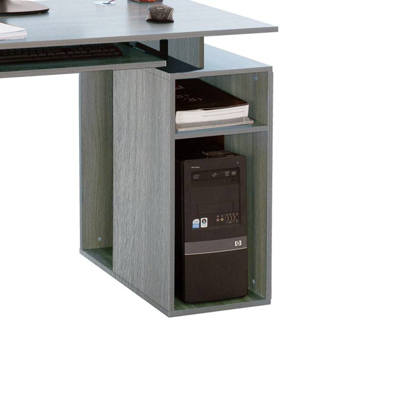 Computer desk Liberion pakoworld grey-oak 120x55x76cm