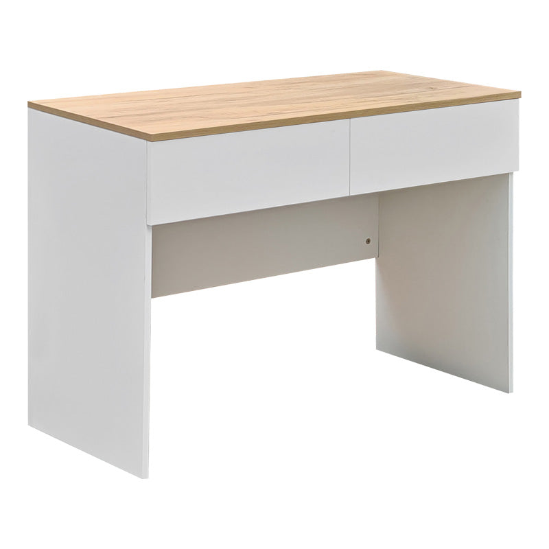 Study desk Beleton with drawers mdf in oak-white color 100x50x75cm