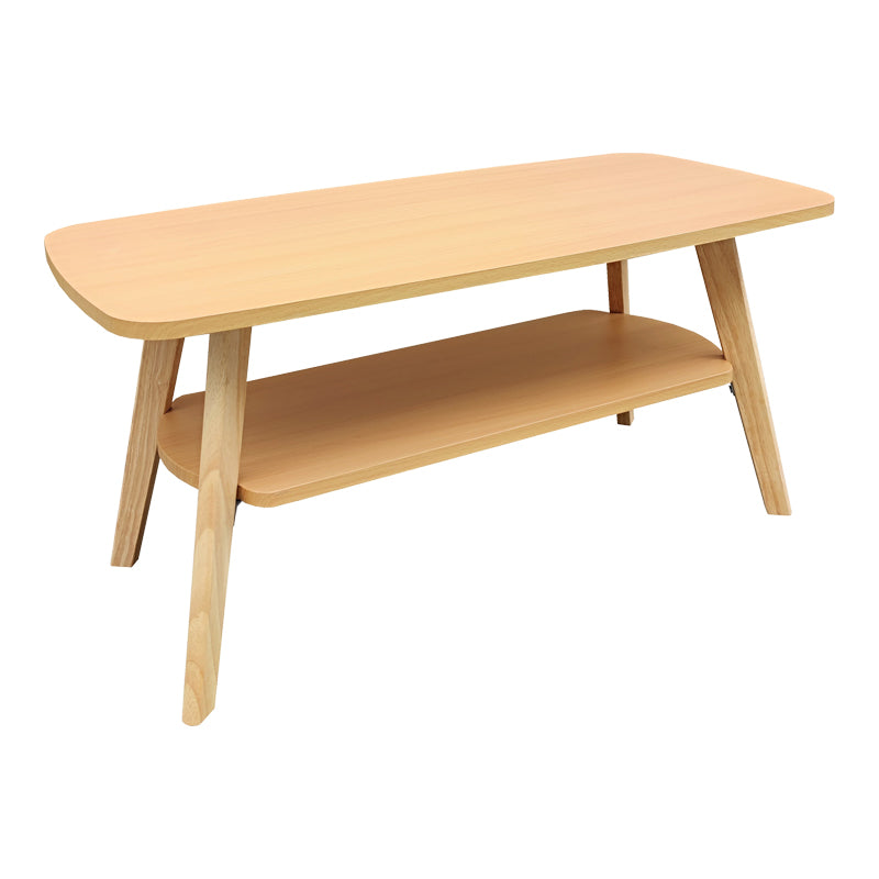 Komela I mdf coffee table in natural shade 100x48x45cm