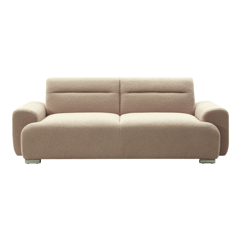 Three-seater sofa Harmonious pakoworld boucle beige 223.5x92x81cm