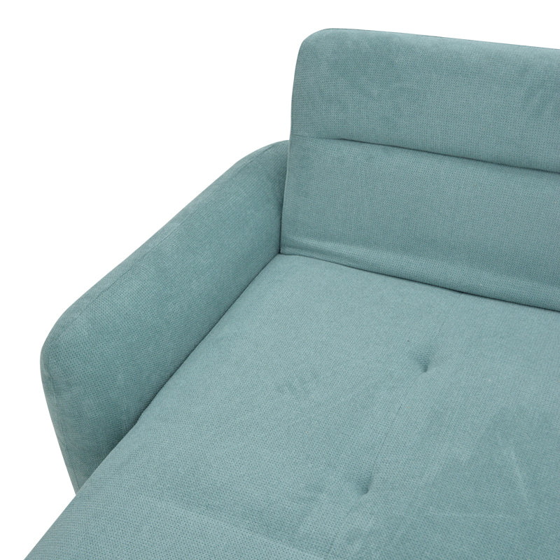 Corner sofa Inspired pakoworld reversible mint fabric 293x142x80cm