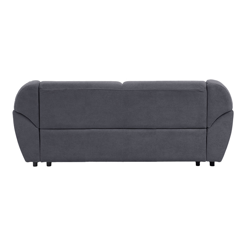 Two-seater sofa Echono anthracite fabric 144x88x77cm