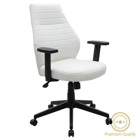 Manager office chair Benno pakoworld with PU in white colour
