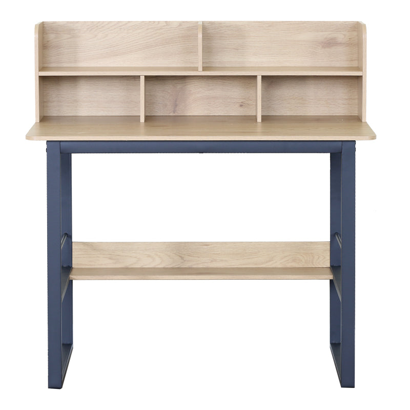 Work desk Biuro oak- black metal 120x60x103cm