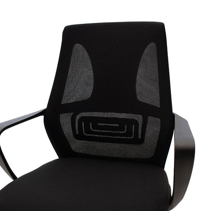 Office chair Maestro pakoworld with fabric mesh in black colour