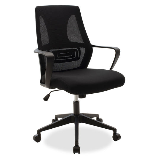 Office chair Maestro pakoworld with fabric mesh in black colour