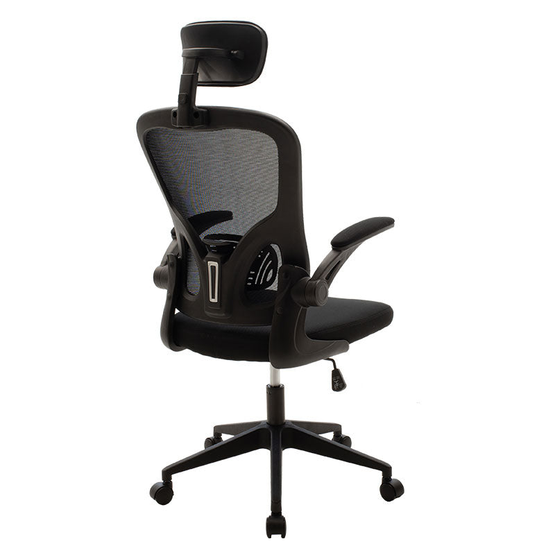 Manager office chair Ergoline pakoworld with fabric mesh in black colour