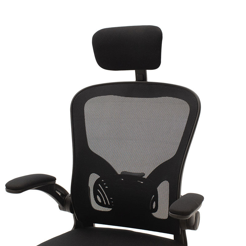 Manager office chair Ergoline pakoworld with fabric mesh in black colour