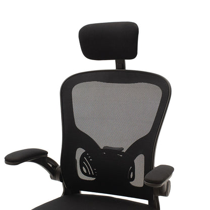 Manager office chair Ergoline pakoworld with fabric mesh in black colour
