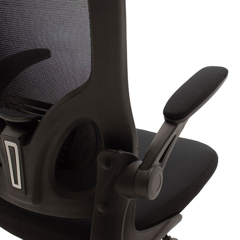 Manager office chair Ergoline pakoworld with fabric mesh in black colour