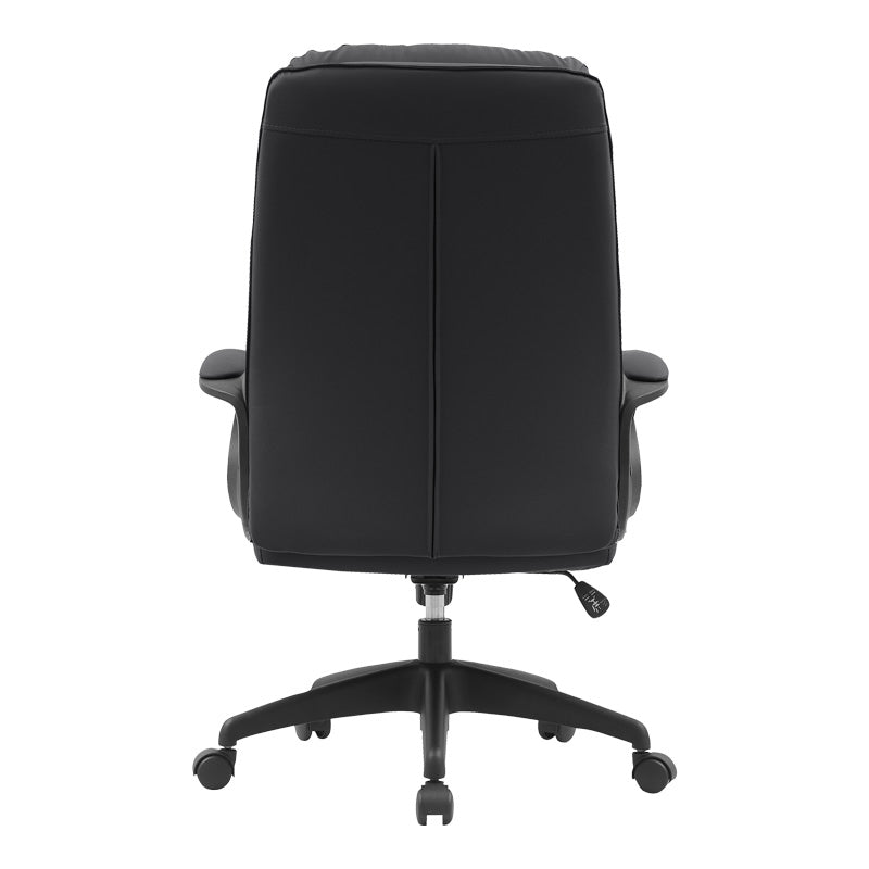 Manager office chair Enfiria pu in black color