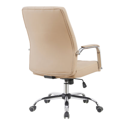 Mido pu cappuccino manager's office chair 58x71x100-106cm