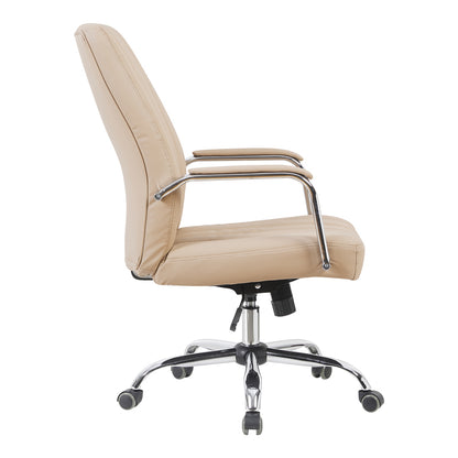 Mido pu cappuccino manager's office chair 58x71x100-106cm