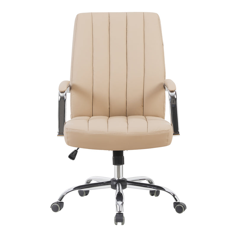 Mido pu cappuccino manager's office chair 58x71x100-106cm