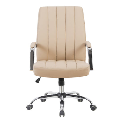 Mido pu cappuccino manager's office chair 58x71x100-106cm