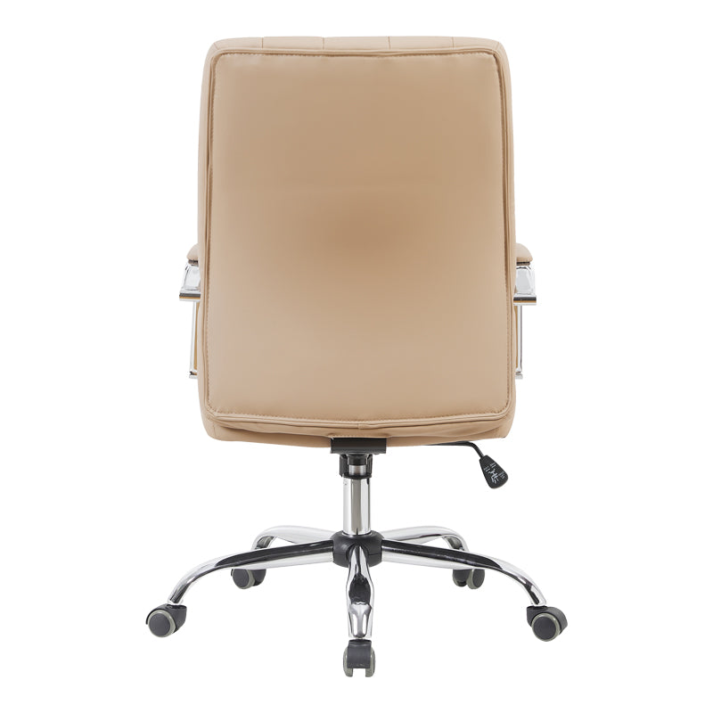Mido pu cappuccino manager's office chair 58x71x100-106cm
