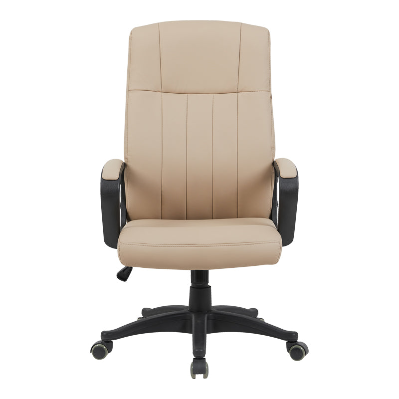Roby pu cappuccino manager's office chair 60x70x102-110cm