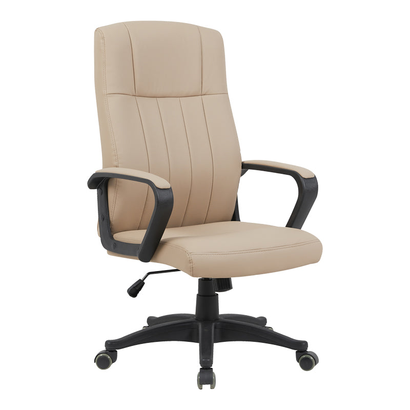 Roby pu cappuccino manager's office chair 60x70x102-110cm