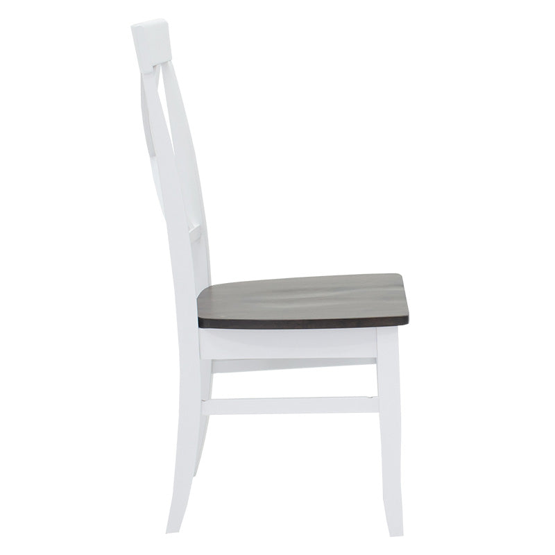 Chair Hug pakoworld wood color white - walnut