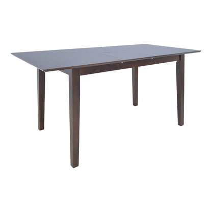 Mabor extendable wood table in walnut color 120-150x80x73.8cm