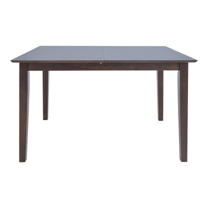 Mabor extendable wood table in walnut color 120-150x80x73.8cm